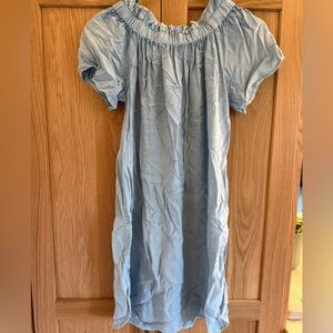 Women’s faux denim dress size small